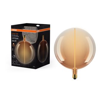 OSRAM Vintage 1906 Big Globe 200 Magnetic DIM 4,8W=20W Tea Brown E27